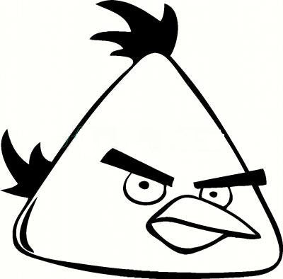 Angry Birds Yellow | Die Cut Vinyl Sticker Decal | Blasted Rat