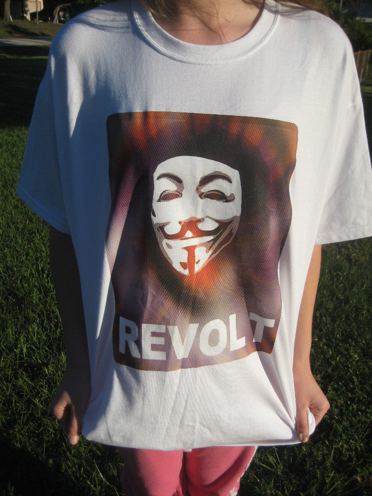 Anonymous Che Guevara Revolt T-Shirt | Blasted Rat