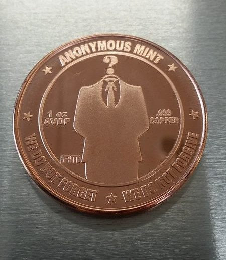 Anonymous Walking Liberty Investment-grade Copper Collectible Coin Souvenir