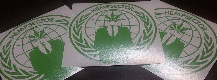 AnonOps HempSector Anonymous Operations | Die Cut Vinyl Sticker Decal