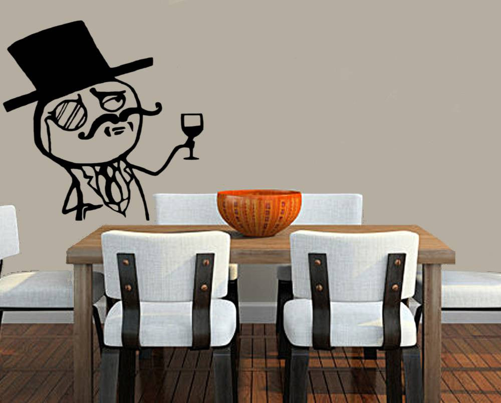 Anonymous Like A Sir Meme 23" Die Cut Vinyl Wall Decal Sticker