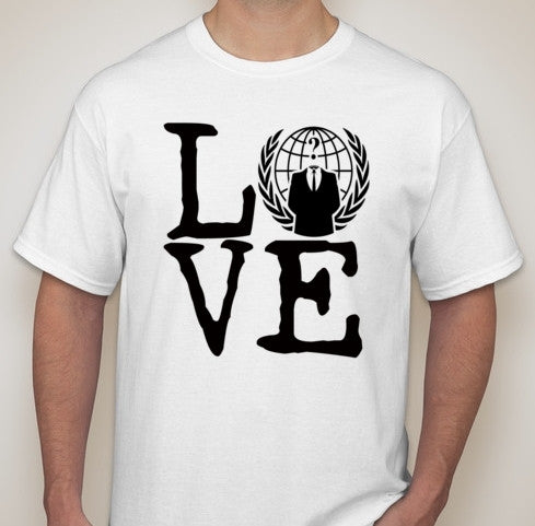 Anonymous Love With Crest T-shirt