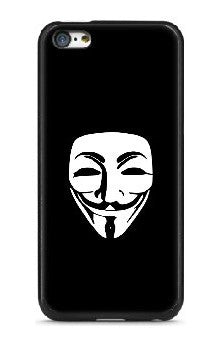 Anonymous Mask | Mobile Phone Decal | Die Cut Vinyl Sticker | Blasted Rat