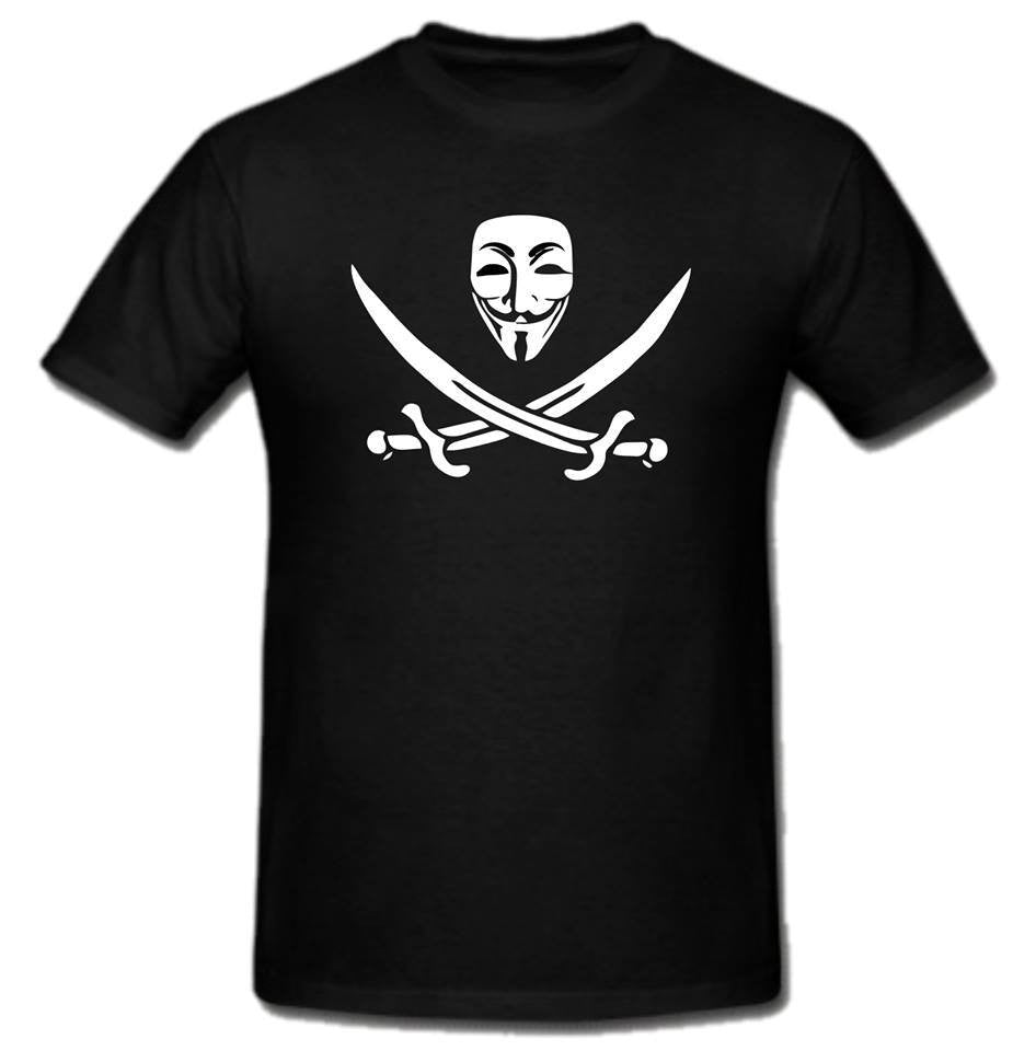 Anonymous Pirate T-shirt  | Blasted Rat