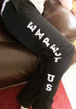 Anon Sweatpants Two Sided Open Loose Bottom