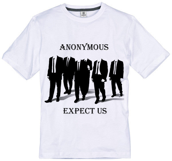 Anonymous Expect Us T-shirt | Blasted Rat