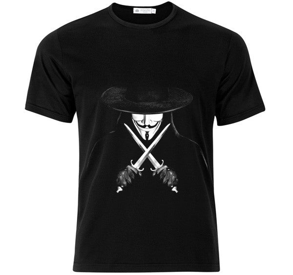 Anonymous V for Vendetta T-shirt | Blasted Rat