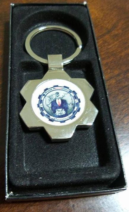 Anonymous World Map Keychain