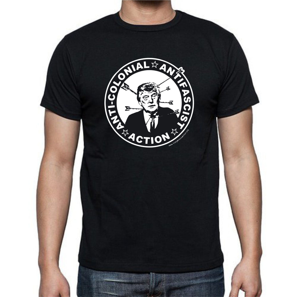 Anti Colonial Antifascist Antifa Trump T-Shirt