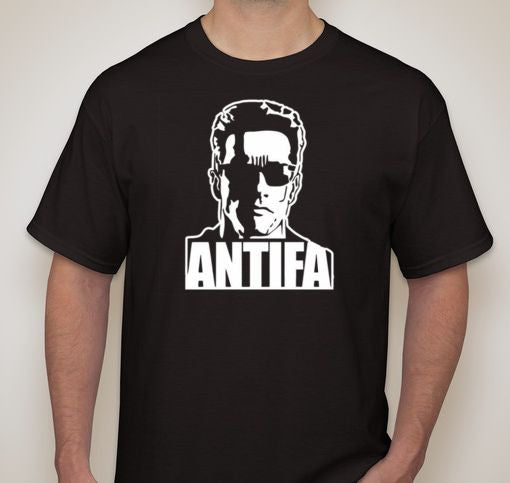 Antifa Arnold Terminator T-shirt