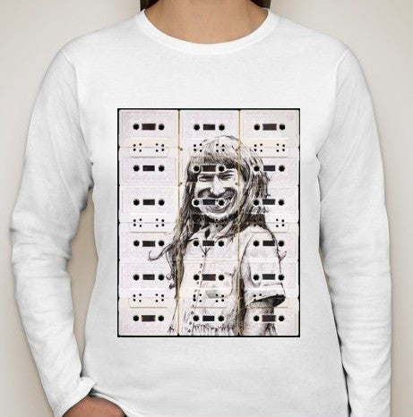 Aphex Twin Casette Tapes Women Long Sleeve T-shirt | Blasted Rat
