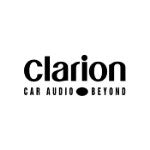 Clarion Car Audio JDM Racing | Die Cut Vinyl Sticker Decal | Blasted Rat
