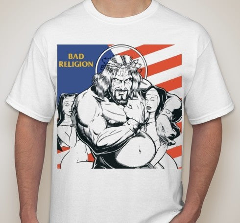 Bad Religion Jesus And Nuns T-shirt | Blasted Rat