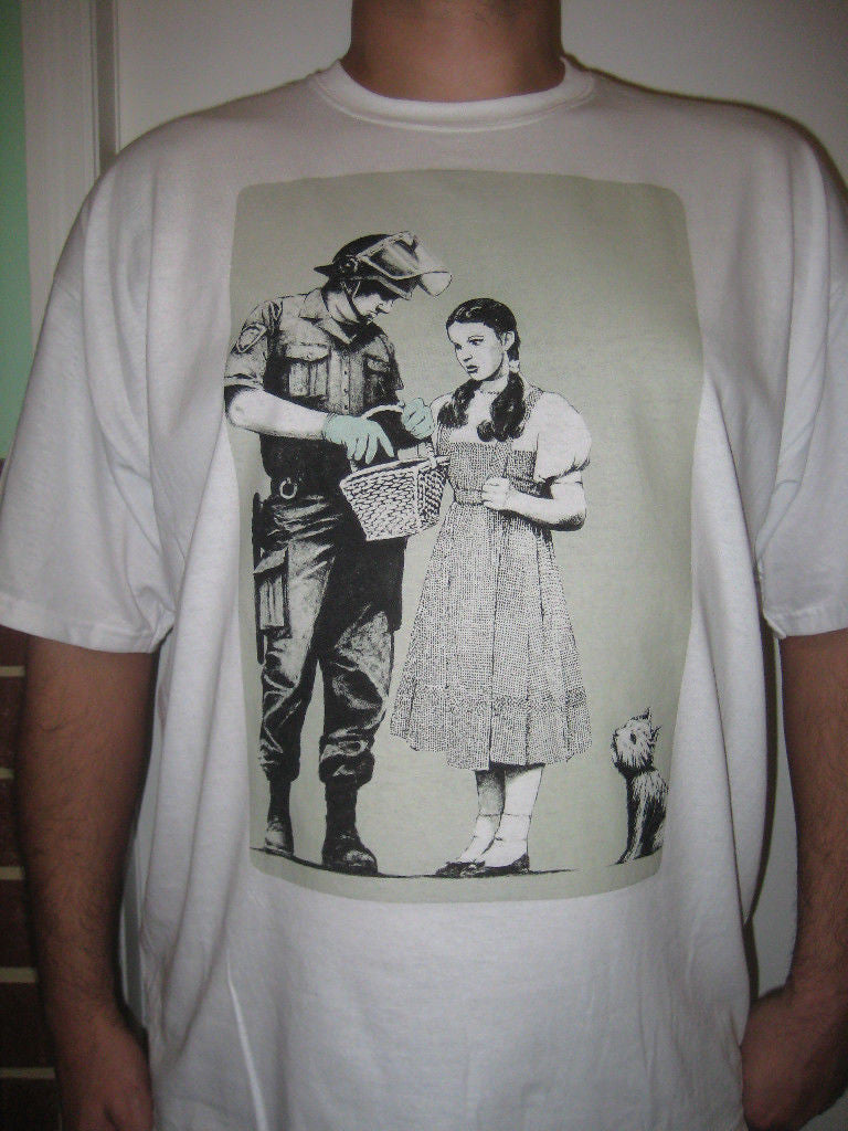 Banksy Street Art Dorothy T-shirt