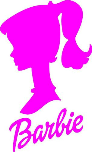 Barbie - Die Cut Vinyl Sticker Decal
