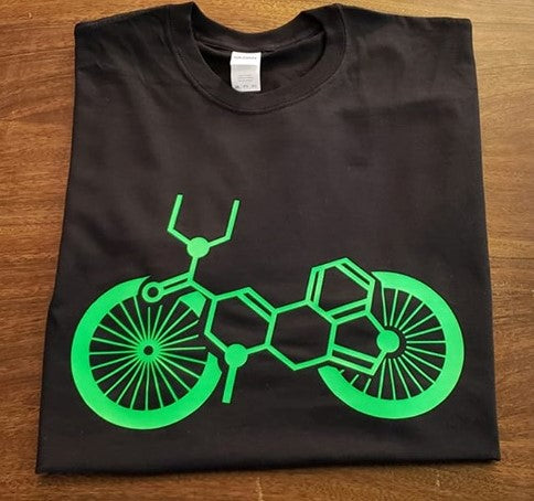 Psychadelic Bike Bicycle LSD DMT Mushroom Fans Psychonauts T shirt