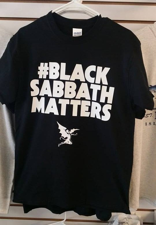 Black Sabbath Matters With Logo Heavy Metal T-shirt | Blasted Rat