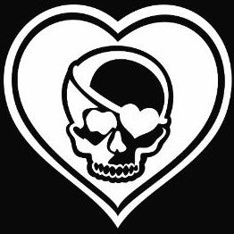 Black Hearts logo, The Venture Bros - Die Cut Vinyl Sticker Decal