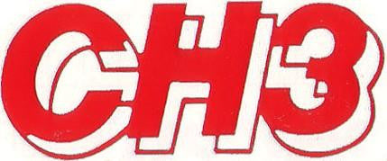 CH3 | Die Cut Vinyl Sticker Decal | Blasted Rat