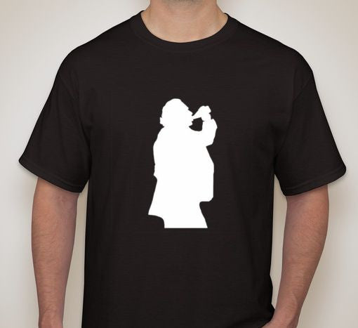 Charles Bukowski Drinking Booze T-shirt