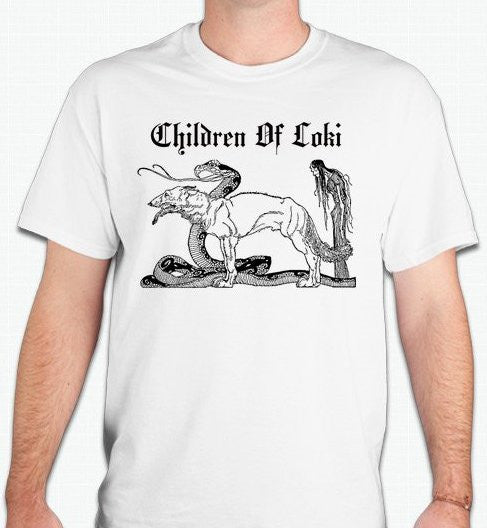 Viking Children Of Loki Norse Mythology T-shirt | Blasted Rat