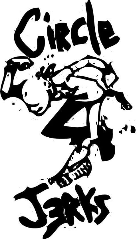 Circle Jerks | Die Cut Vinyl Sticker Decal | Blasted Rat