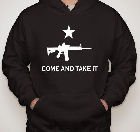 Come And Take It AR15 Hoodie | Blasted Rat