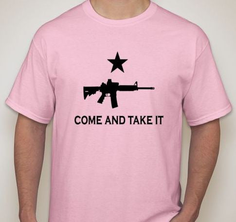 Come And Take It AR15 T-shirt | Blasted Rat