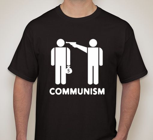 Communism Kill The Rich Bankers T-shirt