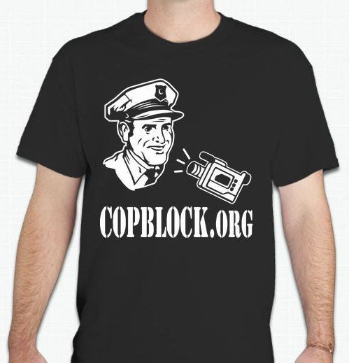 CopBlock.org Cop Camera Url T-shirt