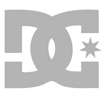DC Shoes Logo | Die Cut Vinyl Sticker Decal | Blasted Rat