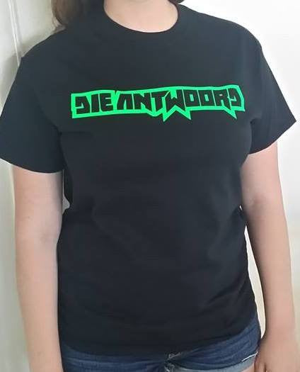 Die Antwoord Green Logo T-shirt | Blasted Rat