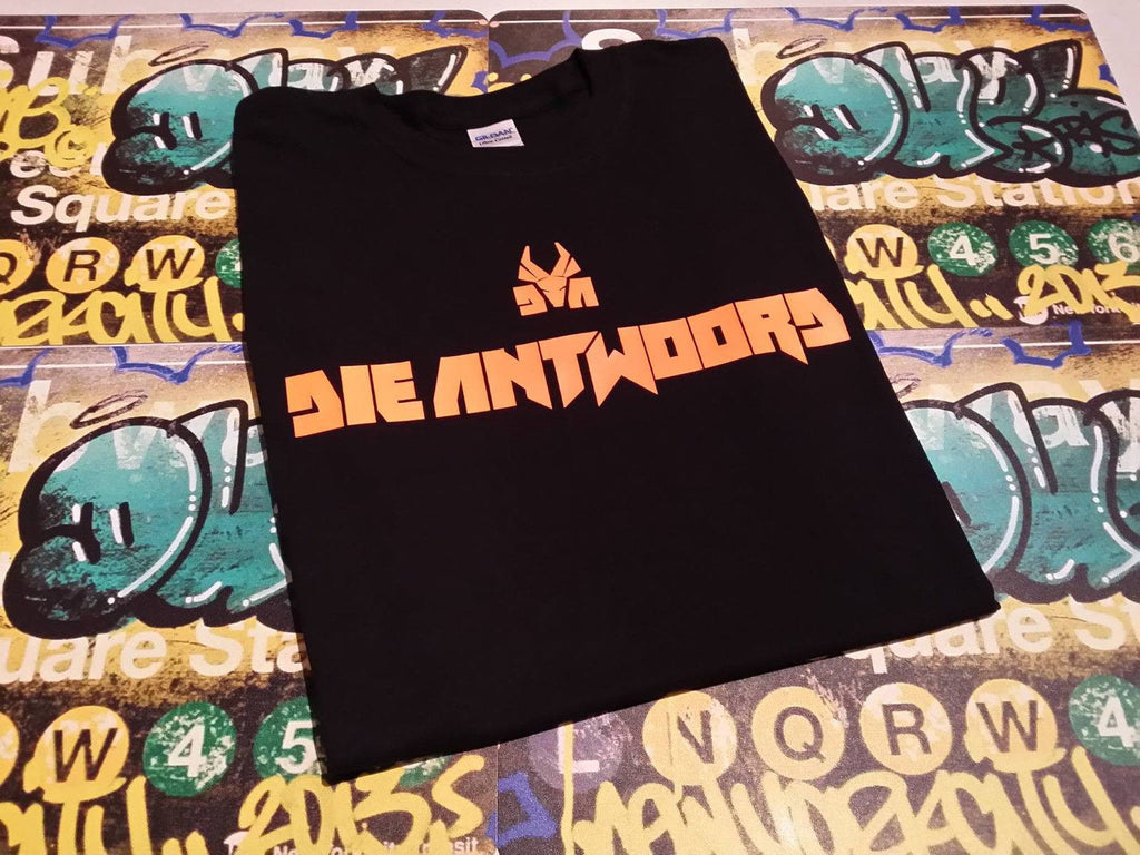 Die Antwoord Orange Logo T-shirt | Blasted Rat
