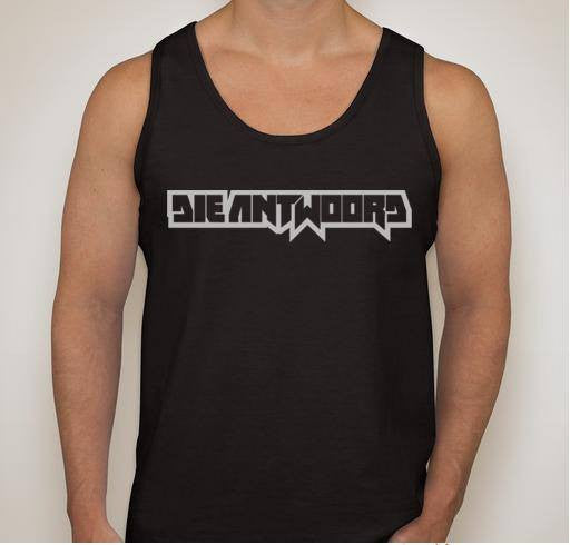 Die Antwoord Ghost Gray Art Tank Top