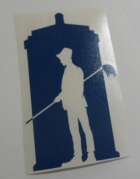 Dr Who 11th Doctor Tardis | Die Cut Vinyl Sticker Decal