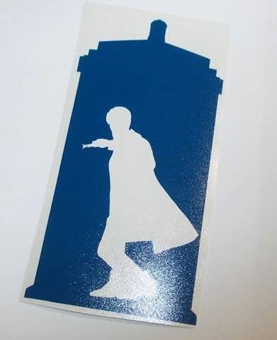 Dr Who 11th Doctor Tardis Variation | Die Cut Vinyl Sticker Decal