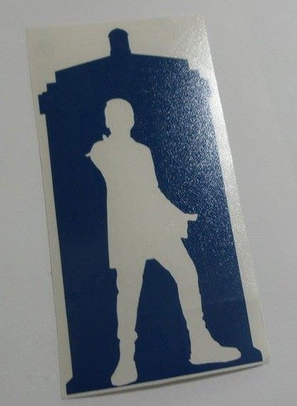 Dr Who 12th Doctor Tardis | Die Cut Vinyl Sticker Decal