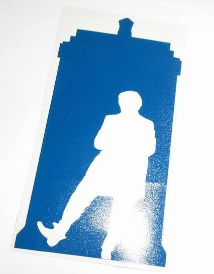 Dr Who 2nd Doctor Tardis | Die Cut Vinyl Sticker Decal