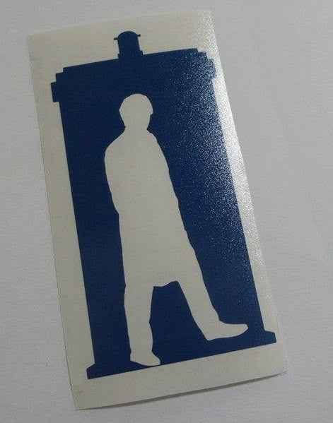 Dr Who 5th Doctor Tardis | Die Cut Vinyl Sticker Decal