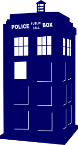 Doctor Who Tardis Police Public Call Box | Die Cut Vinyl Sticker Decal | Blasted Rat