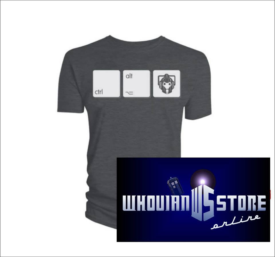 Doctor Who Delete Cybermen T-shirt | Blasted Rat