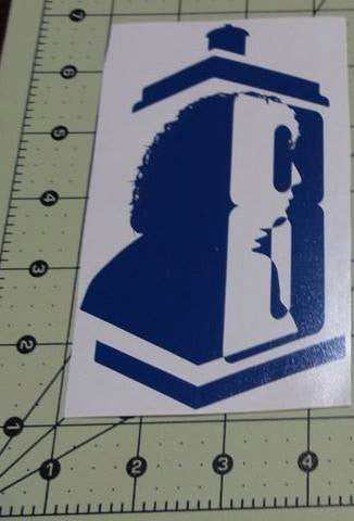 Dr Who 8th Doctor | Die Cut Vinyl Sticker Decal