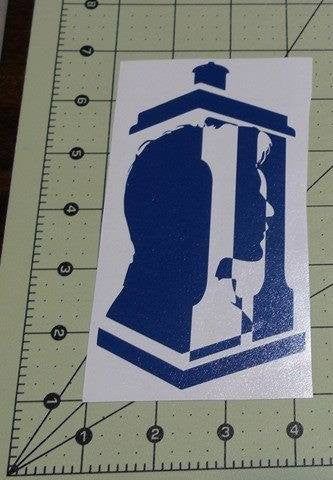 Dr Who 11th Doctor | Die Cut Vinyl Sticker Decal