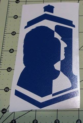 Dr Who 1st Doctor | Die Cut Vinyl Sticker Decal