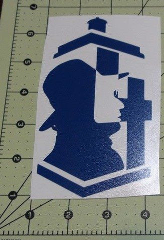 Dr Who 4th Doctor | Die Cut Vinyl Sticker Decal