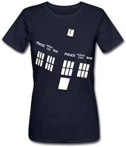 Doctor Who Police Booths T-shirt | Blasted Rat