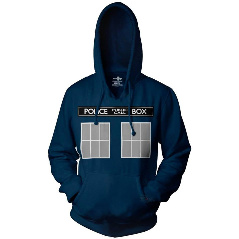 Doctor Who Police Box Hoodie