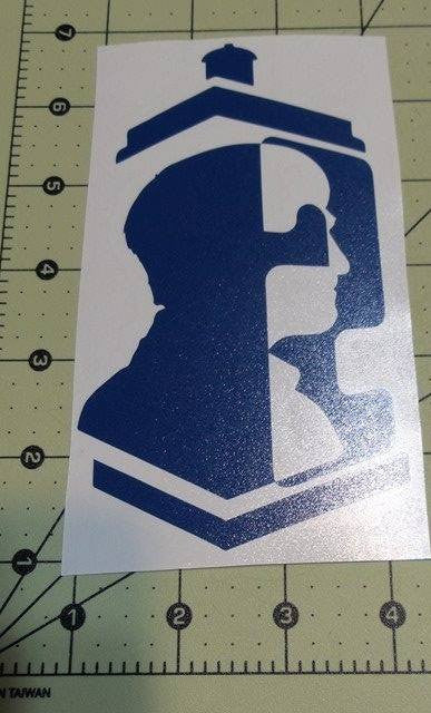 Dr Who 2nd Doctor | Die Cut Vinyl Sticker Decal