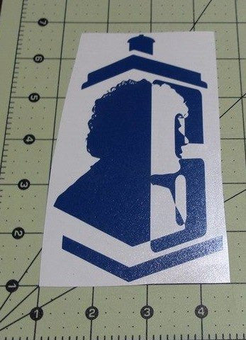 Dr Who 6th Doctor | Die Cut Vinyl Sticker Decal