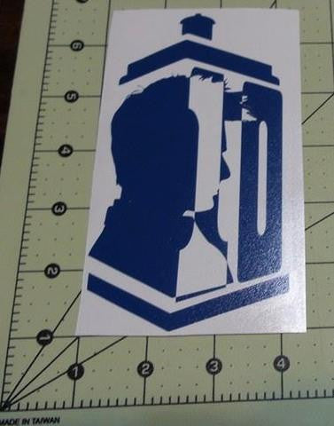 Dr Who 10th Doctor | Die Cut Vinyl Sticker Decal